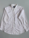 Ralph Lauren Custom Fit Striped Button-Down Shirt (XL)