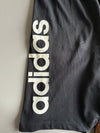 Adidas Black Logo Print Shorts (W:34) (L:22)