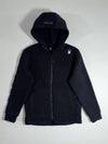 Spyder Black Knit Fleece Full-Zip Hoodie (M/L)
