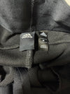 Adidas Black Tapered Track Pants with Zip Ankles (W:26) (L:39)