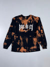 Antidote Merch | “Boys Do Cry” Tie-Dye Long Sleeve | Black/Brown (XL)