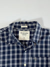 Abercrombie & Fitch Muscle Fit Check Shirt – Navy/White (S)
