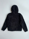 Spyder Black Sherpa Fleece Hooded Jacket (L)