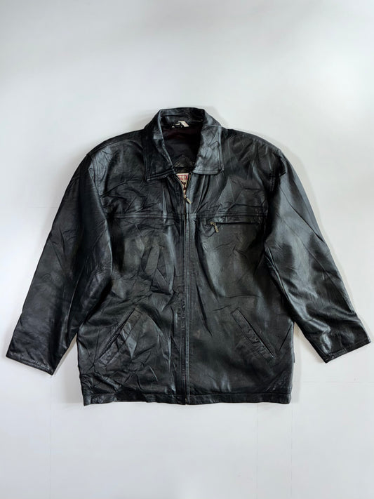 Real Leather Elico Premium Original Leather Jacket (Xl)