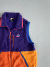 Nike Sportswear Club Fleece Sherpa Vest Purple Orange Colorblock (M)