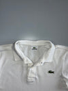 Lacoste Classic Piqué Polo Shirt White 100% Cotton (S/M)