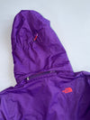 The North Face | Detachable hood Purple Hyvent Hooded Women's Jacket | (M)