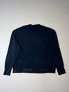 Nike Dri-FIT Navy Long Sleeve Top – “Just Do It” Hem (L)