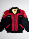 Ferrari x Michael Schumacher | Vintage Red Black Racing Bomber Jacket (S)