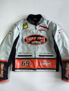 FLM Greyhound | Speed Master #69 Moto Racing Jacket | Paded (L/XL)