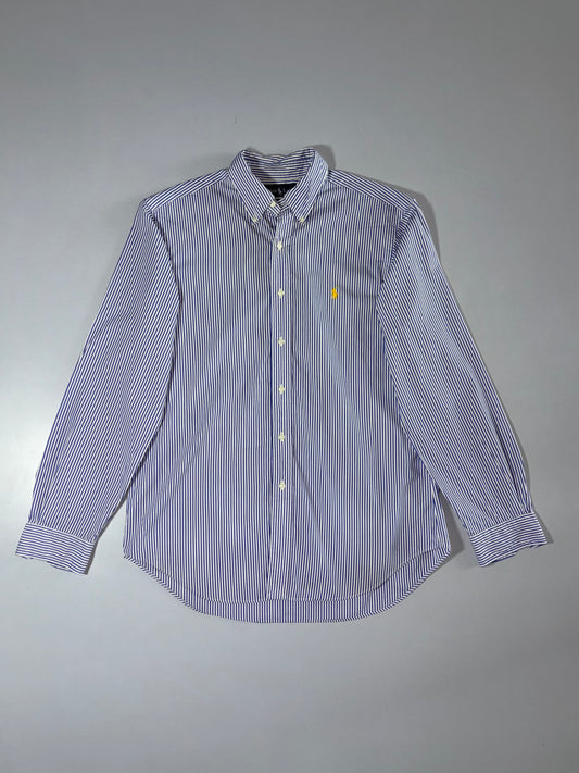 Ralph Lauren Striped Shirt pinstripe button-down, Classic Fit, (XL)