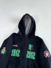 Macron U.S.D. Bobbiese 1912–2012 Centenary Fleece-Lined Zip Hoodie – Black (L)