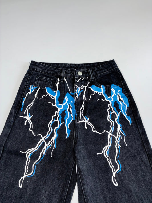 Korean Style Premium Baggy Jeans (W:26|L:41)