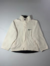 Vintage Nike Reversible Two-Tone Swoosh Jacket Black/Cream (2XL)