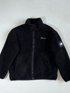 New Balance Sherpa Fleece Zip-Up Jacket – Black (XL)