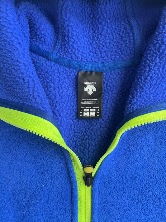 Descente Hooded Fleece Full-Zip Jacket (M)