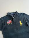 Polo Ralph Lauren USA Flag Big Pony Polo Black (L)