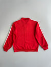 Adidas Track Jacket Red/White 3-Stripes Classic (M)