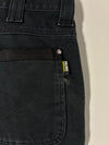Holmes Workwear Black Double-Knee Cargo Pants (W:34) (L:41.5)