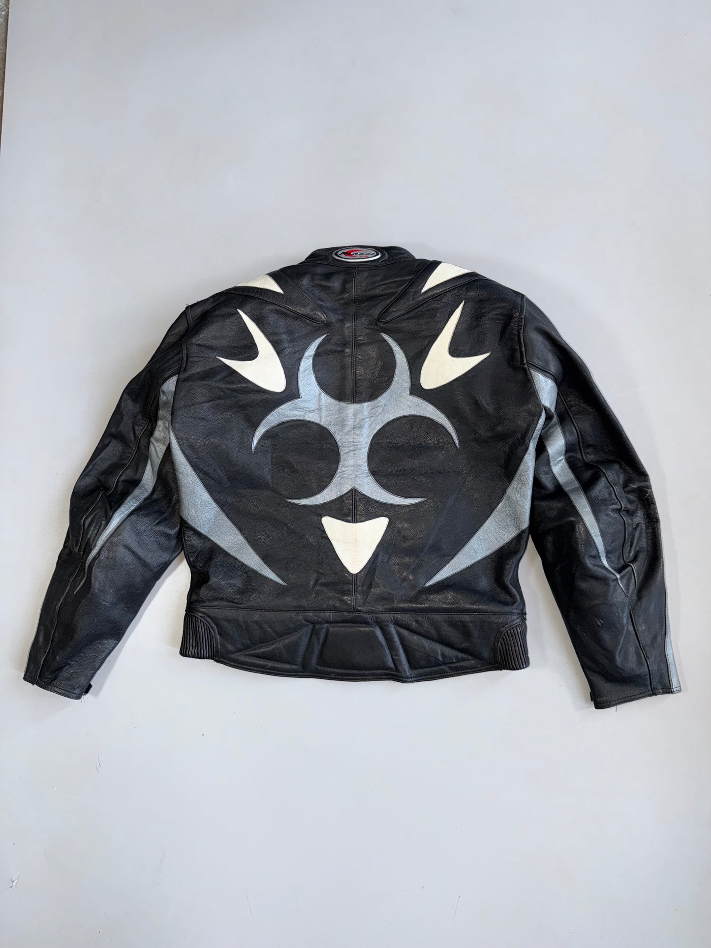 ZVintage Riossi Pure Leather Racing Jacket | Heavily Padded RARE (M/L)