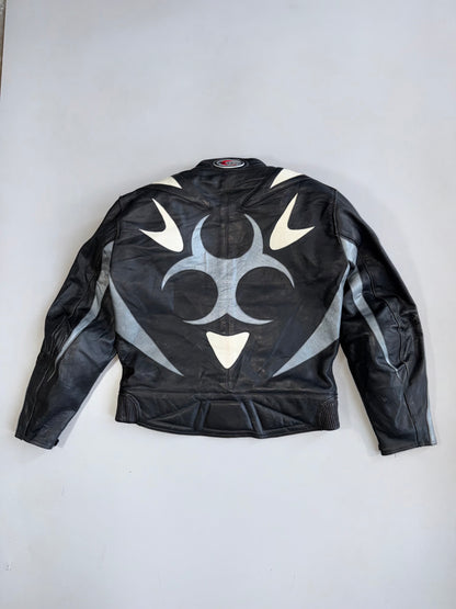 ZVintage Riossi Pure Leather Racing Jacket | Heavily Padded RARE (M/L)