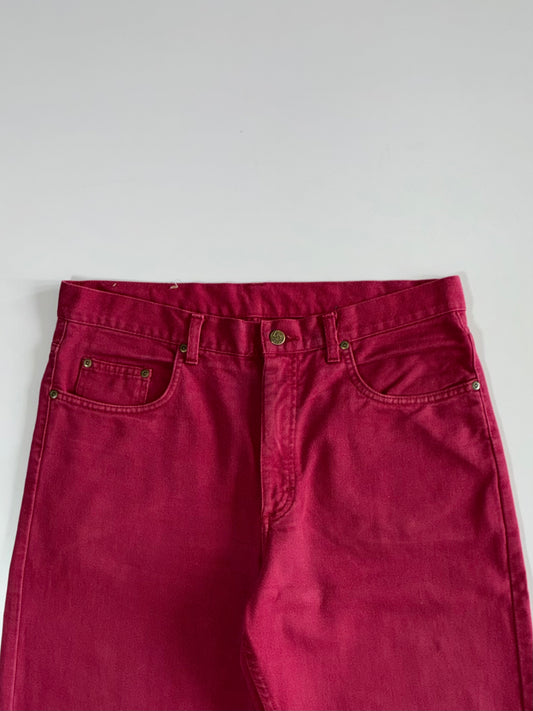 Lee Maroon Denim Jeans (W:34|L:46)
