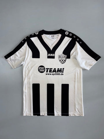 Jako SC 02 Werne German Club Football Jersey – Black & White (M)