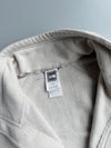 The North Face Fleece Jacket | Cream & Tan Colorblock | Women’s (L/XL)