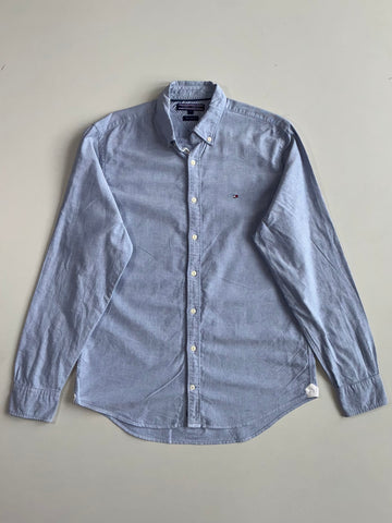 Tommy Hilfiger New York Fit Oxford Button-Down Shirt Blue(S/M)