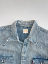 Levi’s Western Pearl Snap Denim Shirt(M)