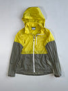 Columbia Yellow & Olive Colour-Block Hooded Windbreaker Women’s (Xs)