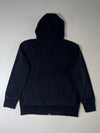 U.S. Polo Assn. Black Sherpa Lined Zip-Up Hoodie (L)