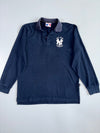 MLB New York Yankees Long Sleeve Polo Tee(XL)