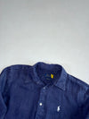 Polo Ralph Lauren Navy Linen Shirt – (S)