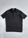 Polo Ralph Lauren Vintage Black Pinstripe Polo T-Shirt (2XL)