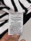 Tommy Hilfiger Colourblock Breton Stripe Knit Sweater – Black/Camel/White (S)