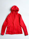 Adidas Outdoor | Red Melange Fleece-Lined Zip Hoodie woman’s | (S)