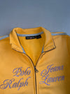 Polo Ralph Lauren Jeans Co. Track Jacket | Yellow Glitter Logo (XS)