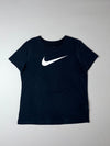 Nike Swoosh Logo T-Shirt – Black, (M)