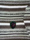 Lacoste | Vintage Olive Green Fair Isle Knit Sweater | (M)