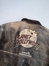 ZRare Vintage 90s Planet Hollywood Genuine Leather Bomber (L/XL)