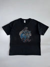 Vintage Asterix & Obelix Faded Cartoon Graphic T-Shirt Black | Gildan Premium (2XL/3XL)