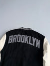 NBA Brooklyn Nets Varsity Jacket Leather Sleeves (M/L)