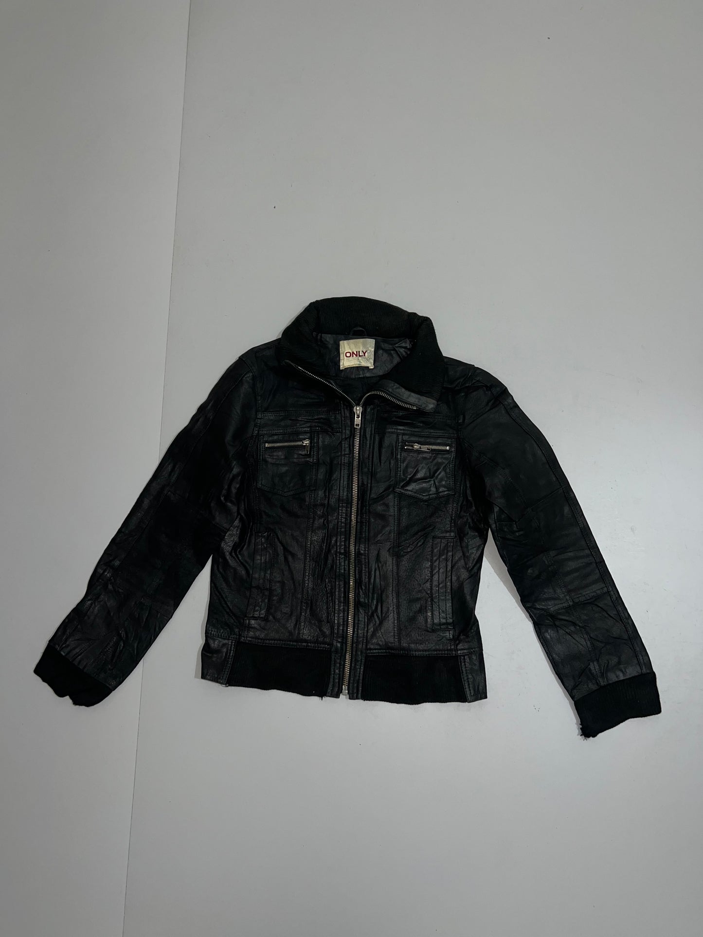 !        Only Original Leather Jacket (XS)