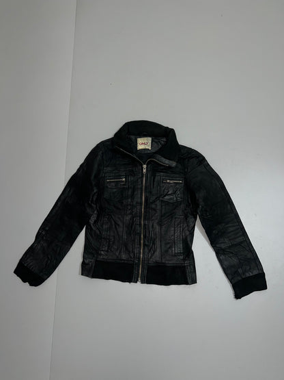 !        Only Original Leather Jacket (XS)