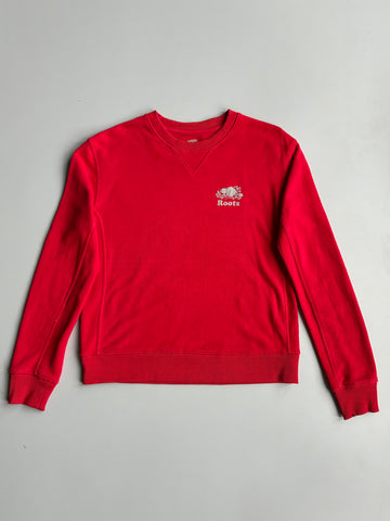 Roots | Athletics Red Crewneck | (S)