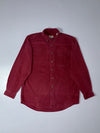 L.L.Bean | Maroon Cotton Button-Down Shirt | (L)