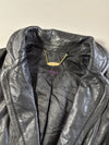 Vintage Olivia Lauren Black Genuine Leather Blazer Jacket Women’s (S)