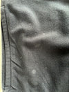 Nike Black Full-Zip Track Jacket with White Collar and Sleeve Stripes (M)