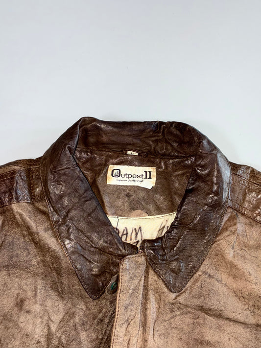 Outpost-II Premium Original Leather Jacket (L)